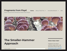 Tablet Screenshot of fragmentsfromfloyd.com